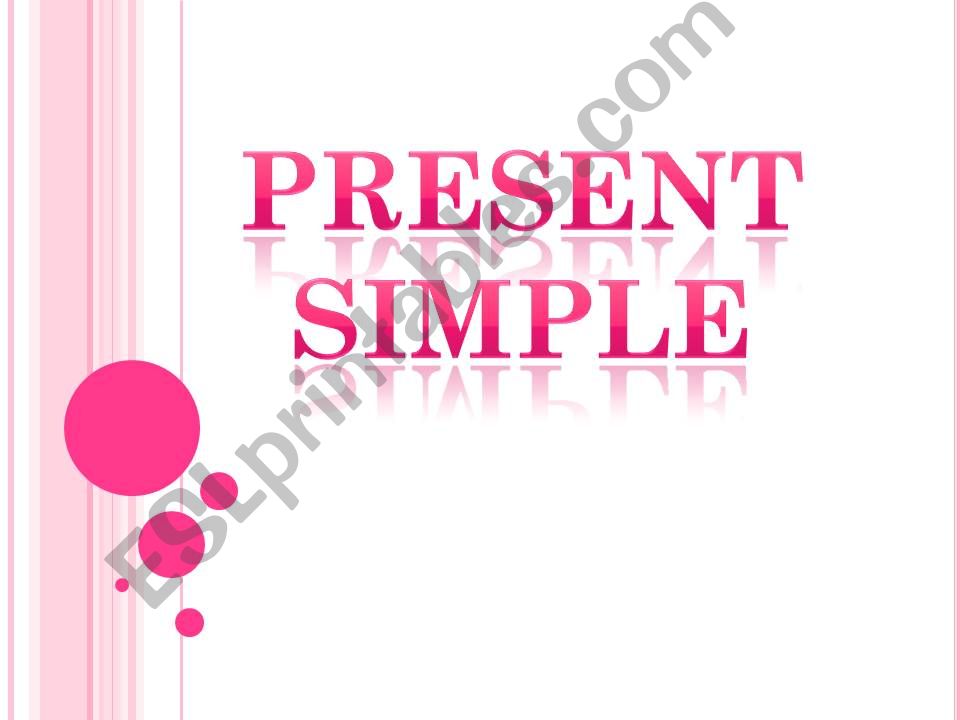 Present Simple Tense powerpoint