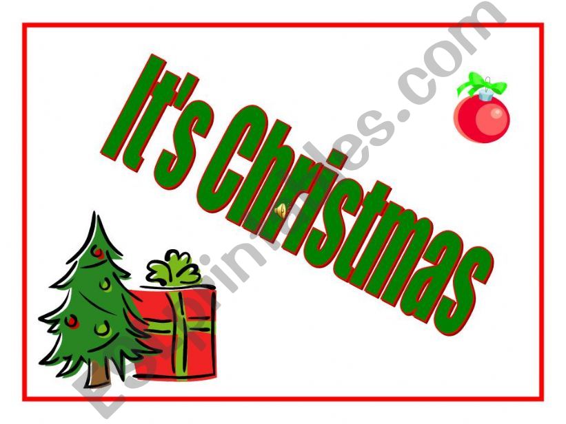 It´s Christmas powerpoint