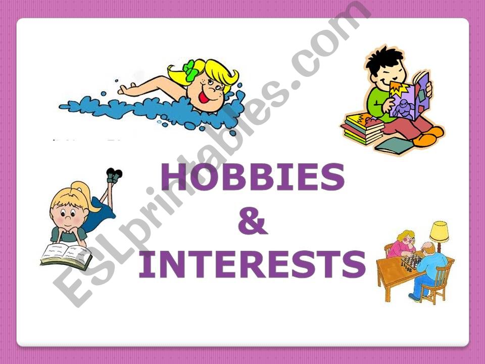 Hobbies & Interests powerpoint