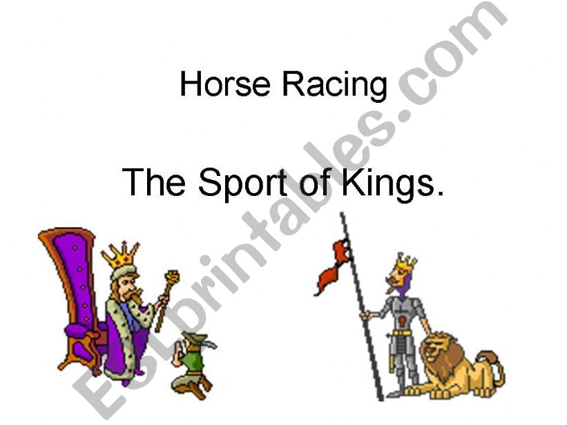 Horse racing powerpoint