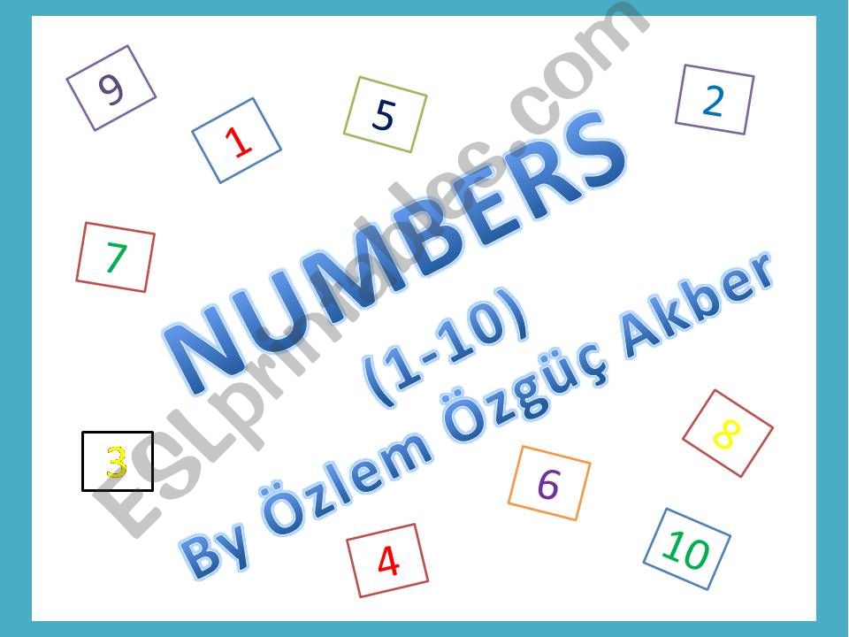 numbers game powerpoint