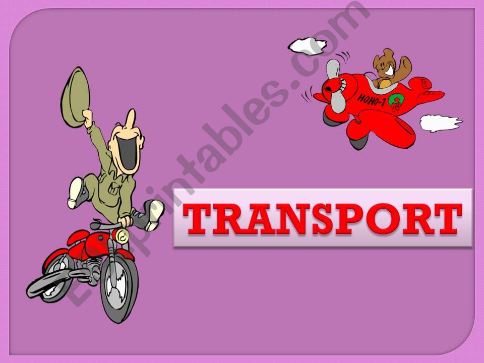 Transport powerpoint