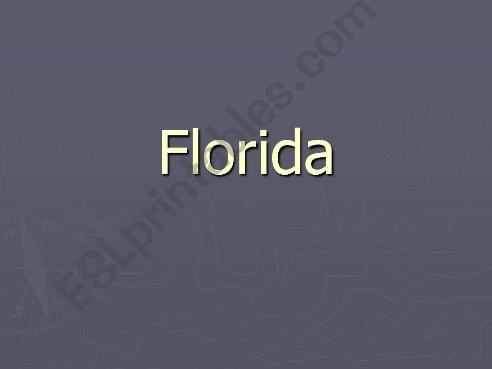 Usa state : Florida  powerpoint