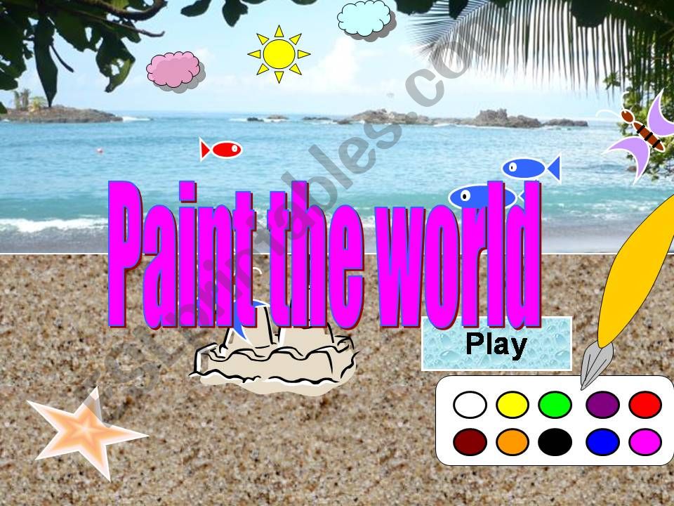 Paint the world 1 - 23 slides powerpoint
