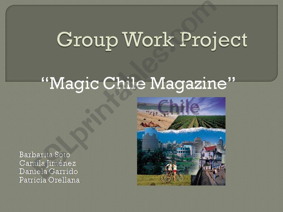 magazine structure powerpoint