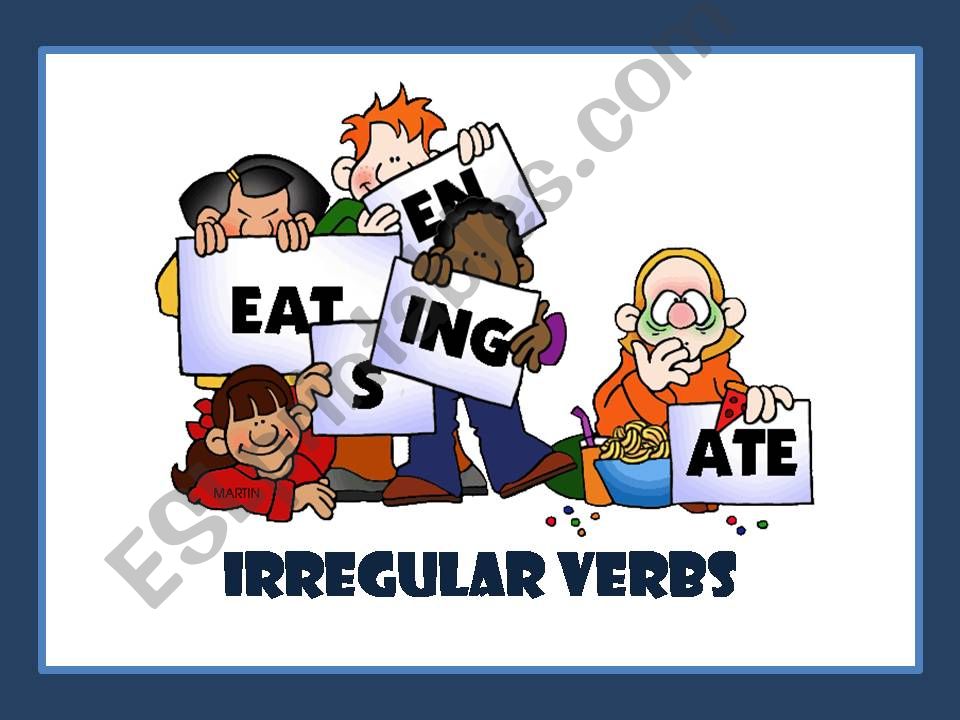 Irregular Verbs powerpoint