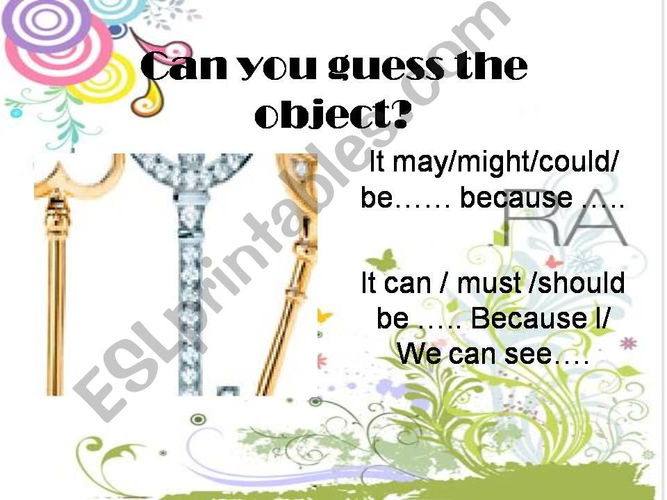Can you guess the object? powerpoint