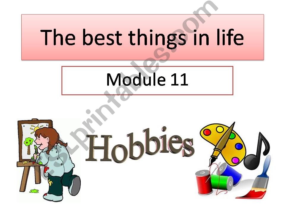 the best things in life powerpoint