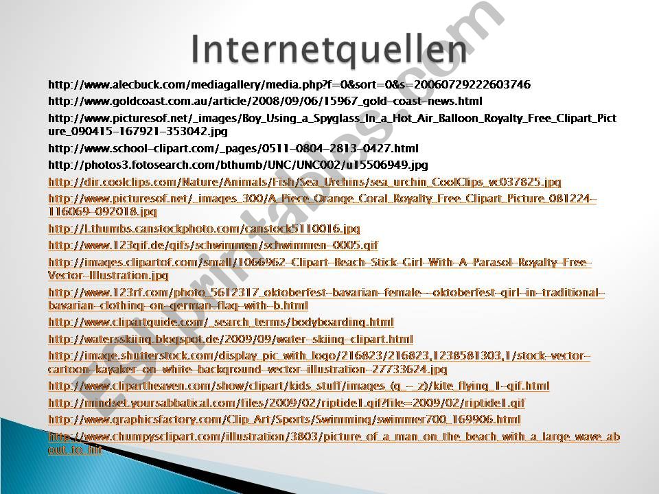 Internet resources Autralian beaches