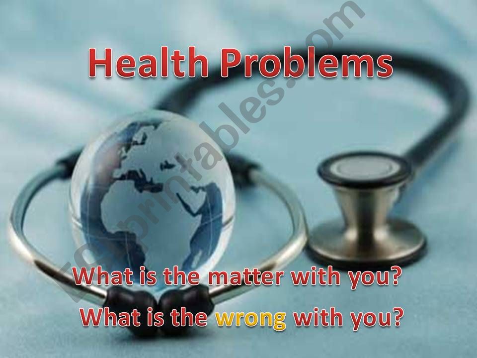 Health Problems powerpoint
