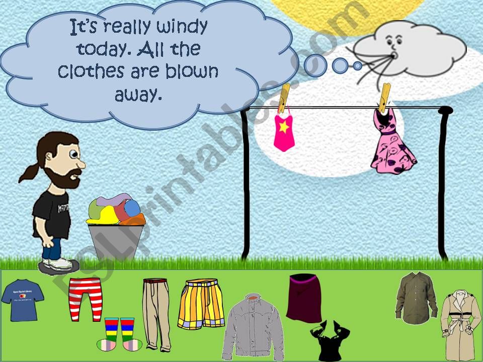 CLOTHES-GAME (PART 2) powerpoint