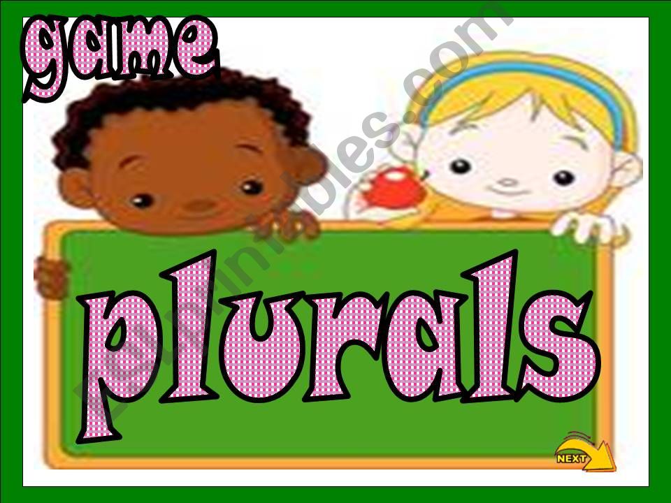 plurals-game powerpoint