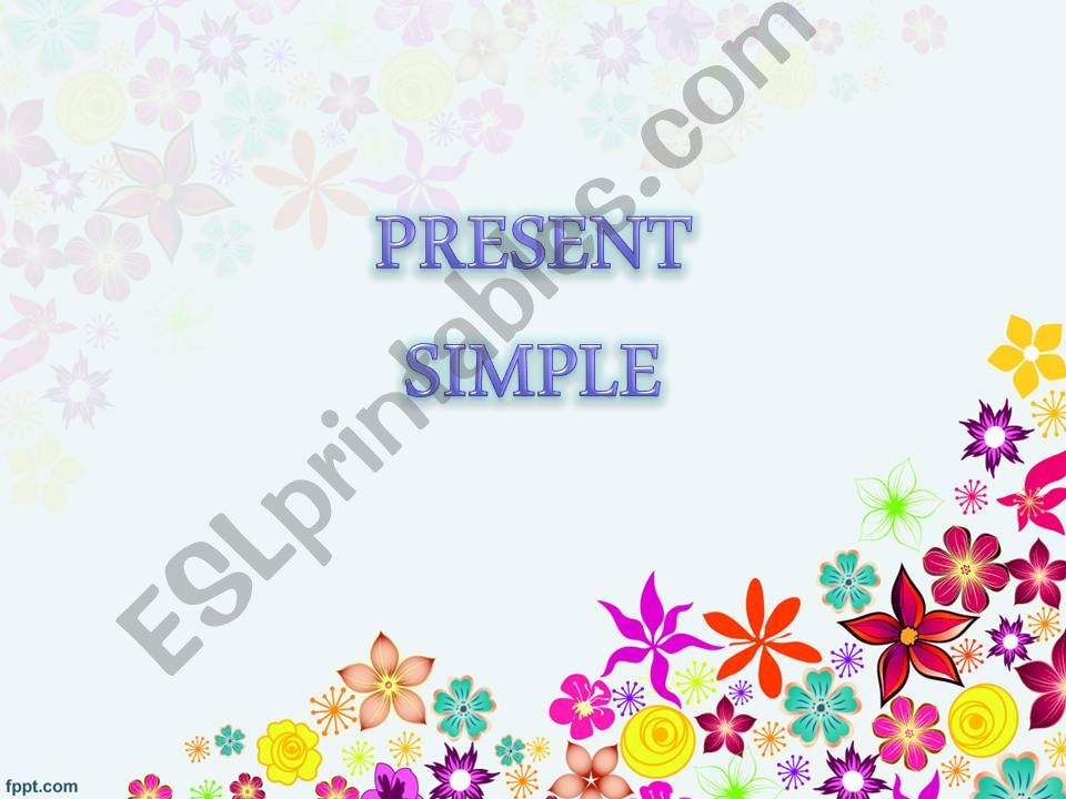 Present Simple powerpoint