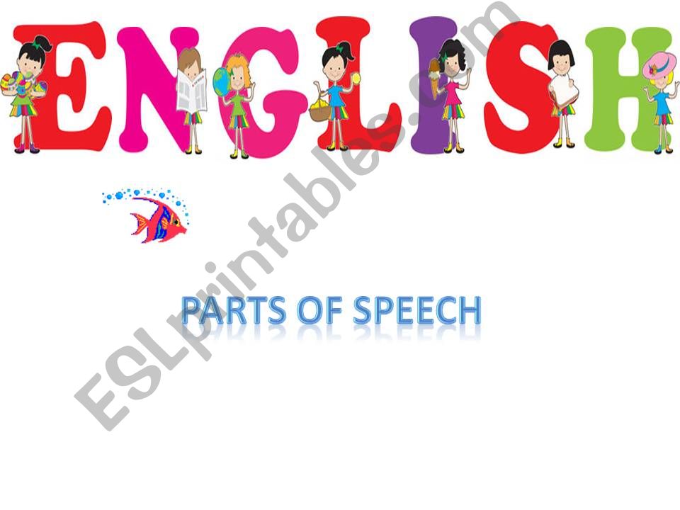 parts of speech powerpoint