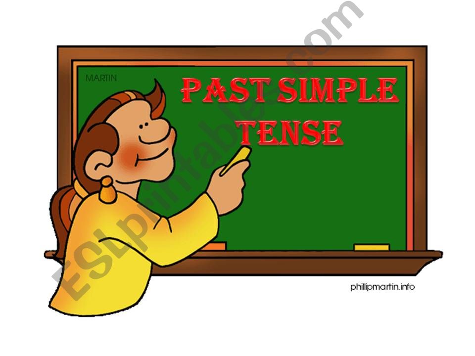 PAST SIMPLE TENSE powerpoint