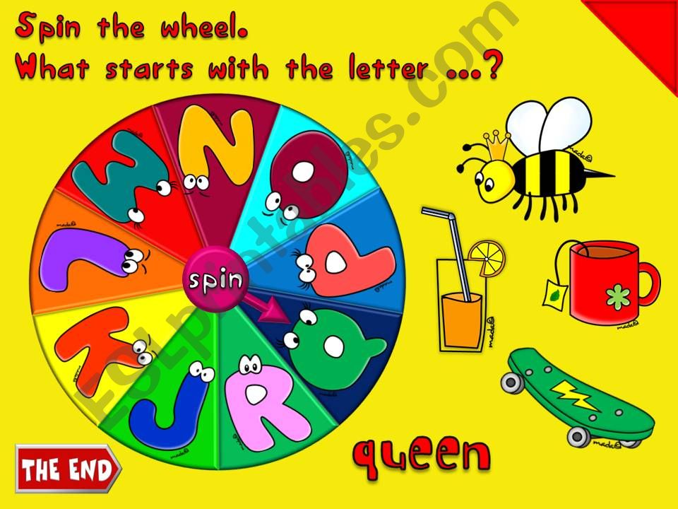 The English Alphabet *J-R* - GAME (3)