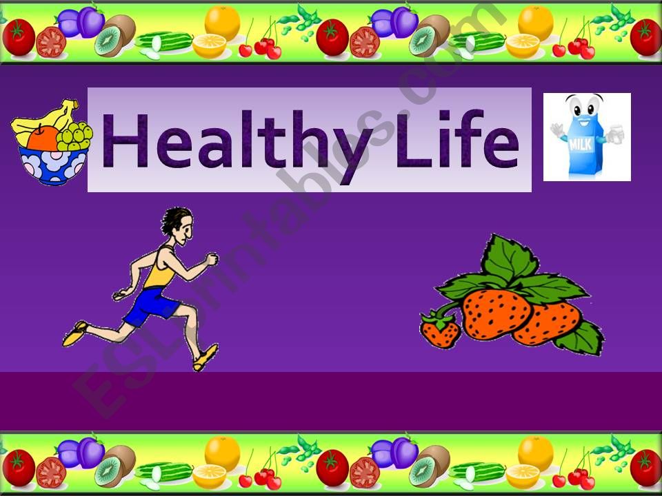 healthy habits powerpoint