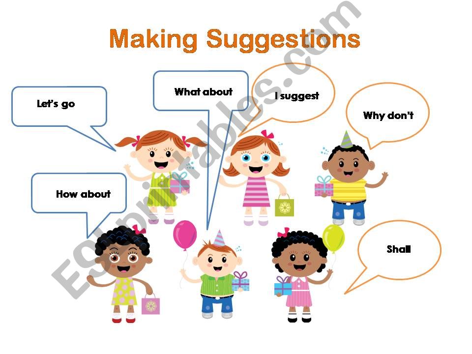 making suggestion powerpoint