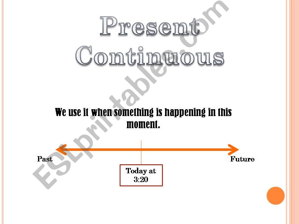 Present Progressive powerpoint