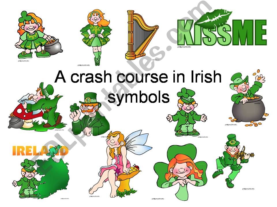 A crash course in Irish symbols