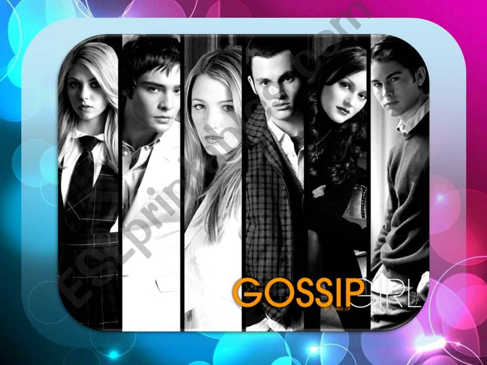 Reported Speech (basic info with GOSSIP GIRL captions) 1/3