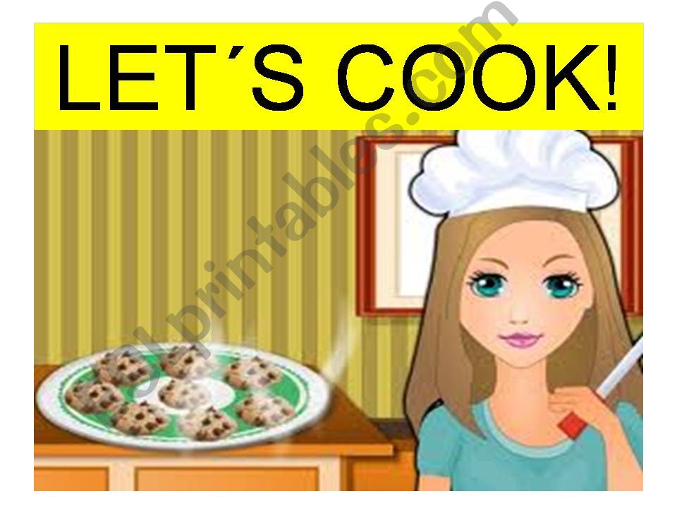 BASIC COOKING VERBS powerpoint