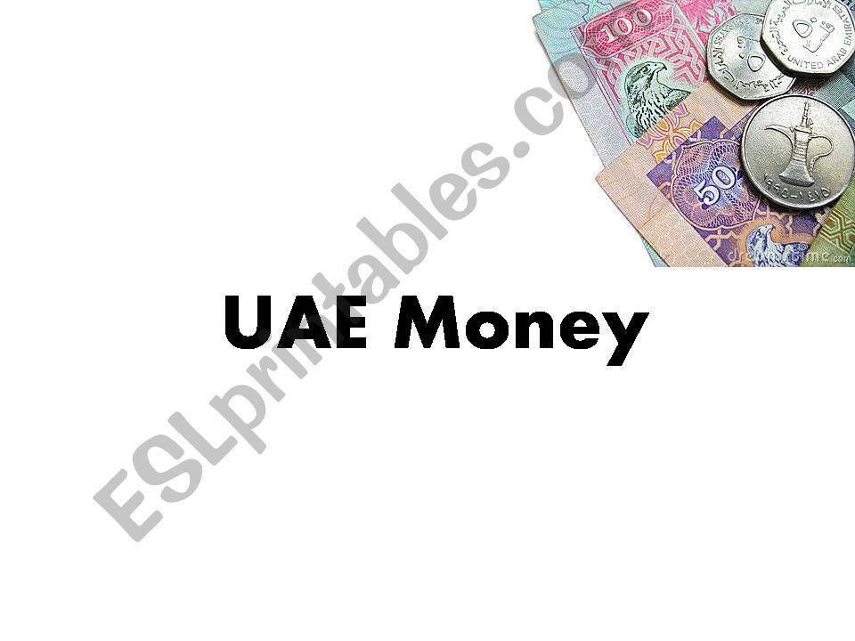UAE Money powerpoint
