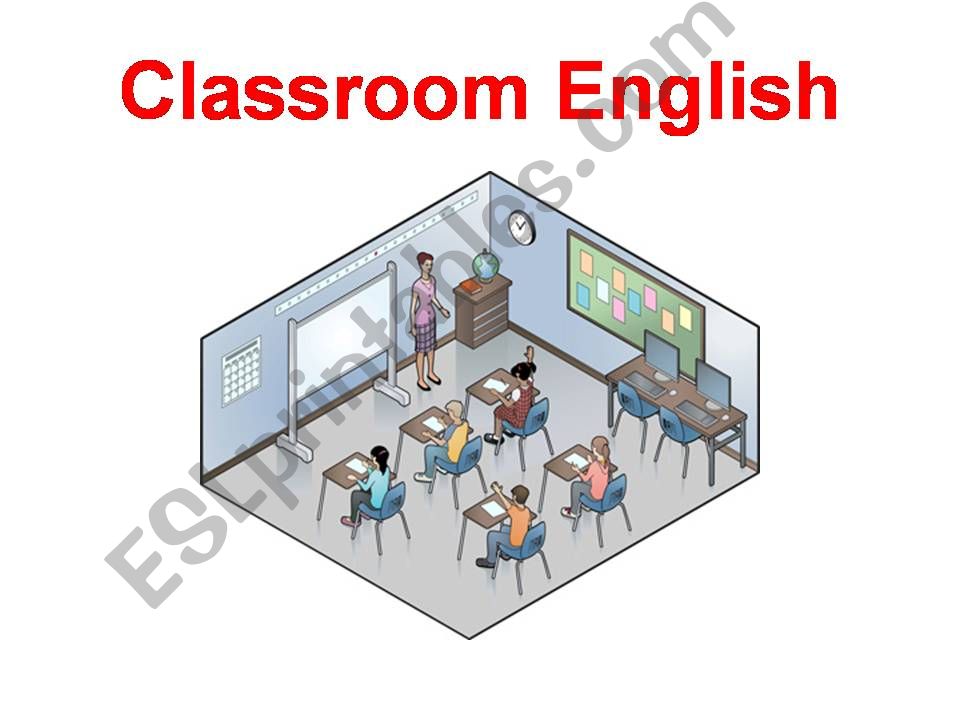 Classroom English powerpoint