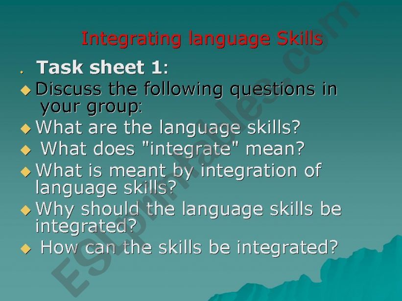 integration powerpoint