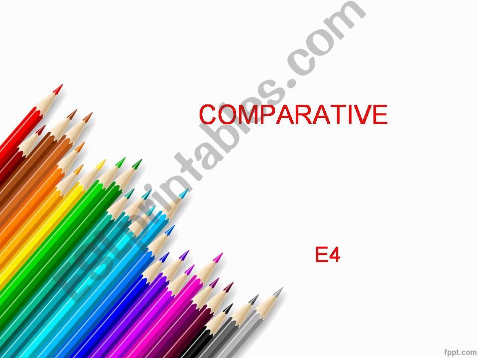Comparative practice powerpoint