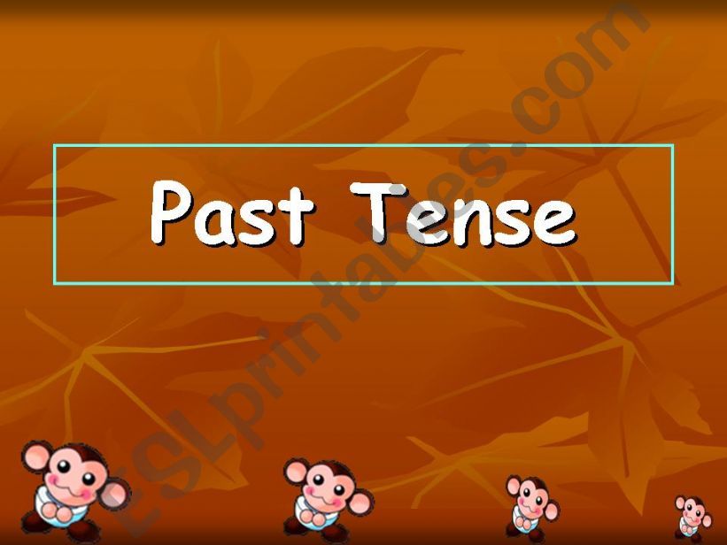 Past tense powerpoint