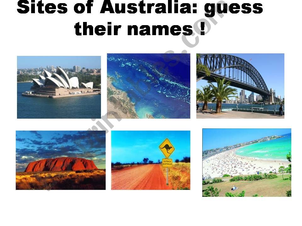 Australia part 2 powerpoint