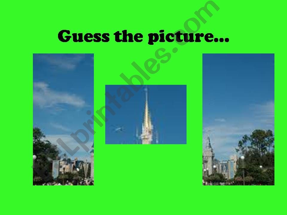 Disney World (theme parks) powerpoint