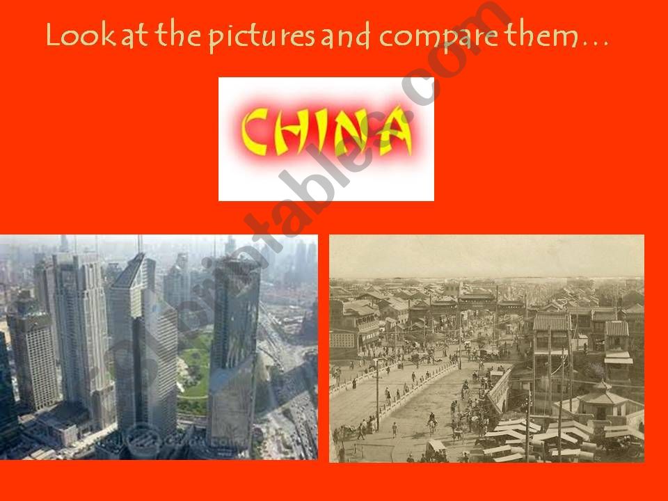 China -old and new- powerpoint