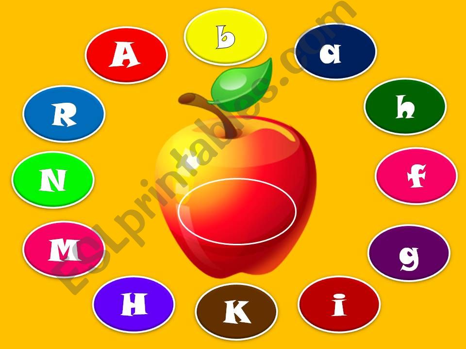 Alphabet game powerpoint