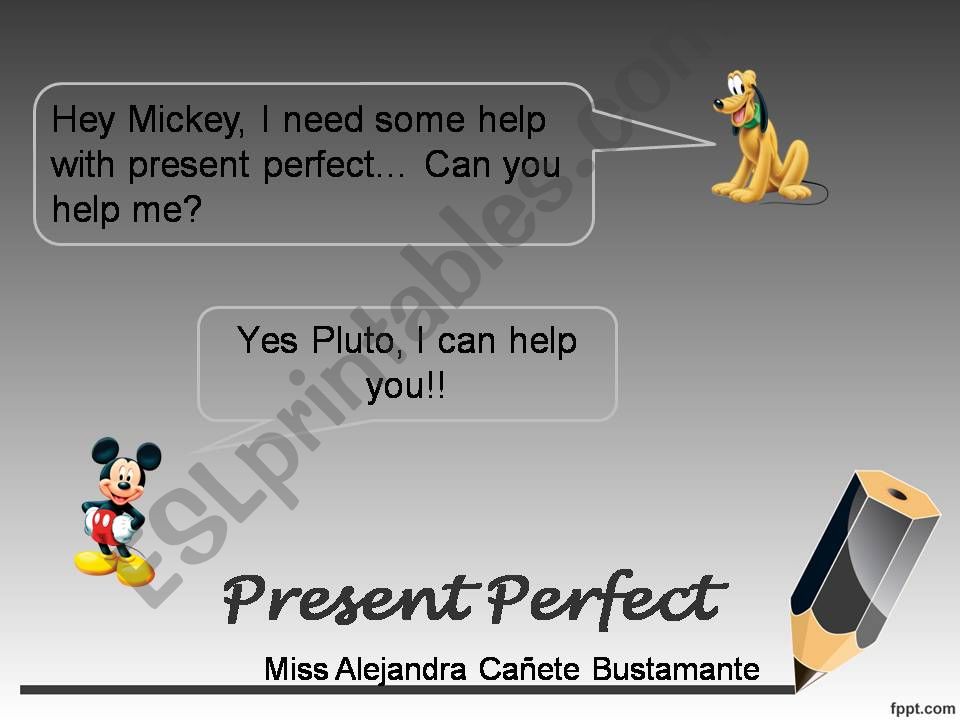 Present Perfect Simple powerpoint