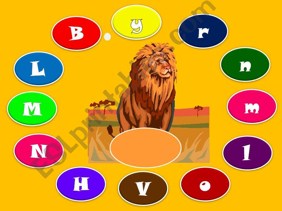 Alphabet game (2) powerpoint