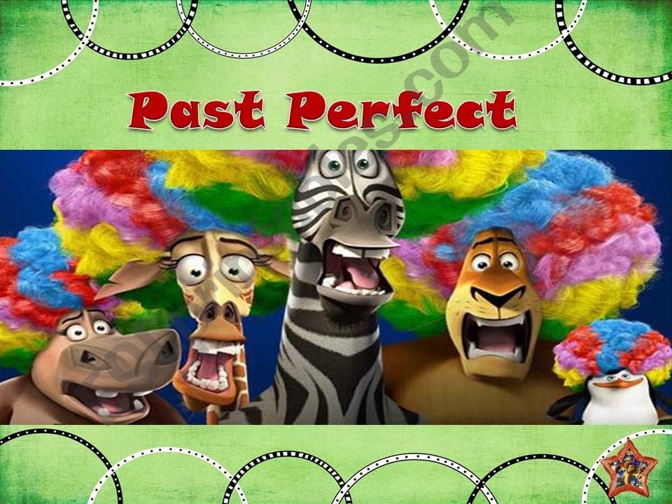 past perfect exercise (part 1 of 2 parts)
