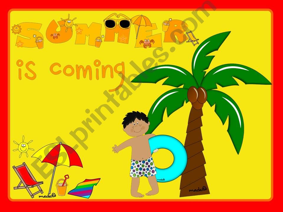 Summer is coming - GAME (1) powerpoint