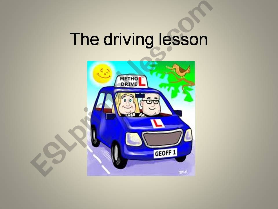 Philips driving lesson powerpoint