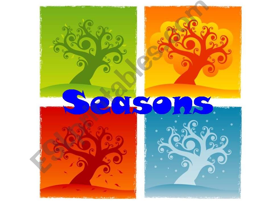 SEASONS powerpoint