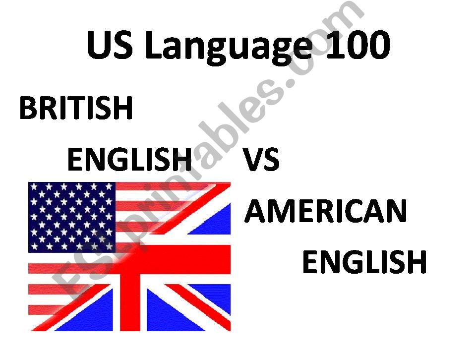 Language 100 powerpoint