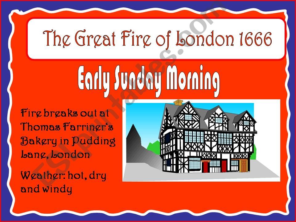 The Great Fire of London 1666 powerpoint