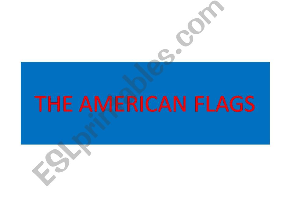 US flags powerpoint