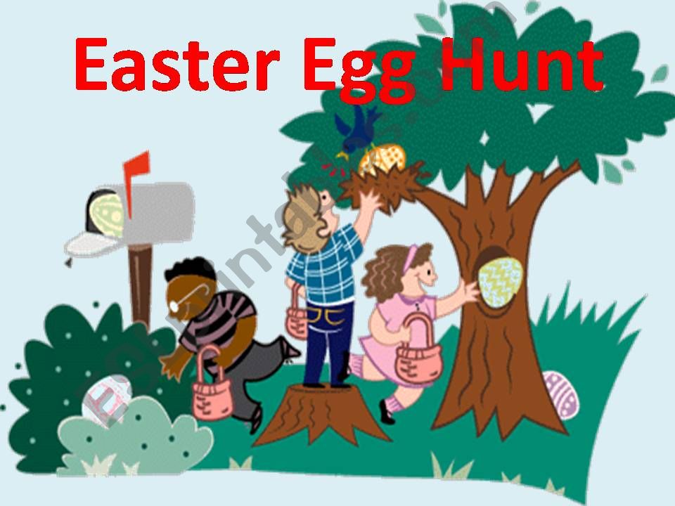 Easter Egg Hunt powerpoint