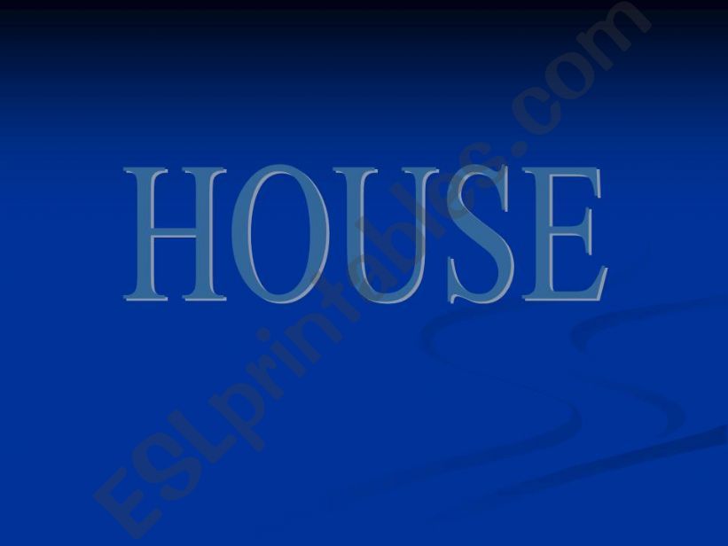 house powerpoint