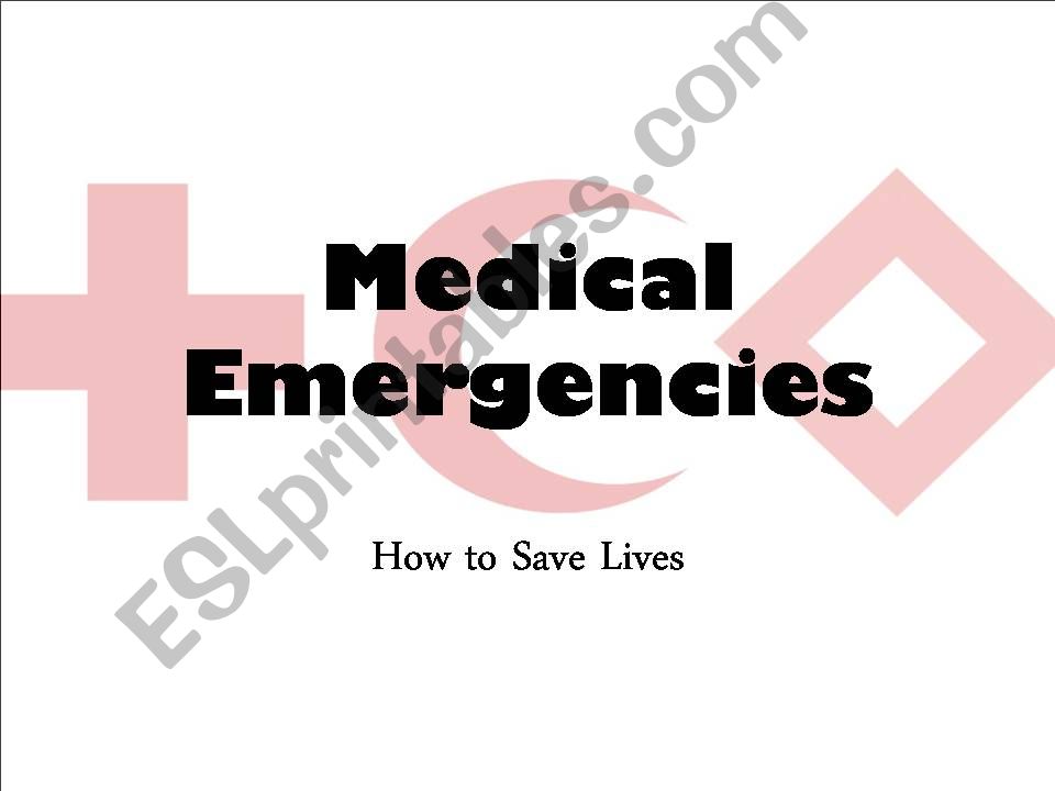 Medical Emergencies powerpoint