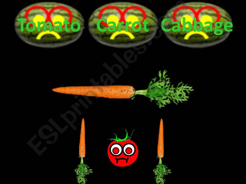 Dont get Smashed Vegetable Game Part 1