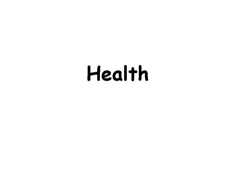 Health  powerpoint