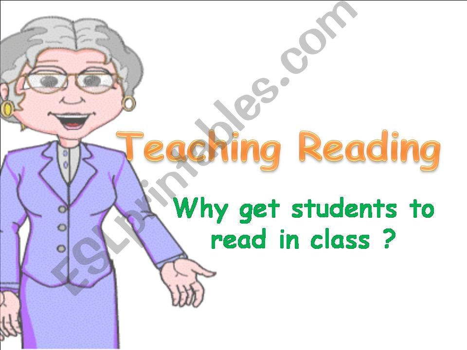 Teaching Reading powerpoint